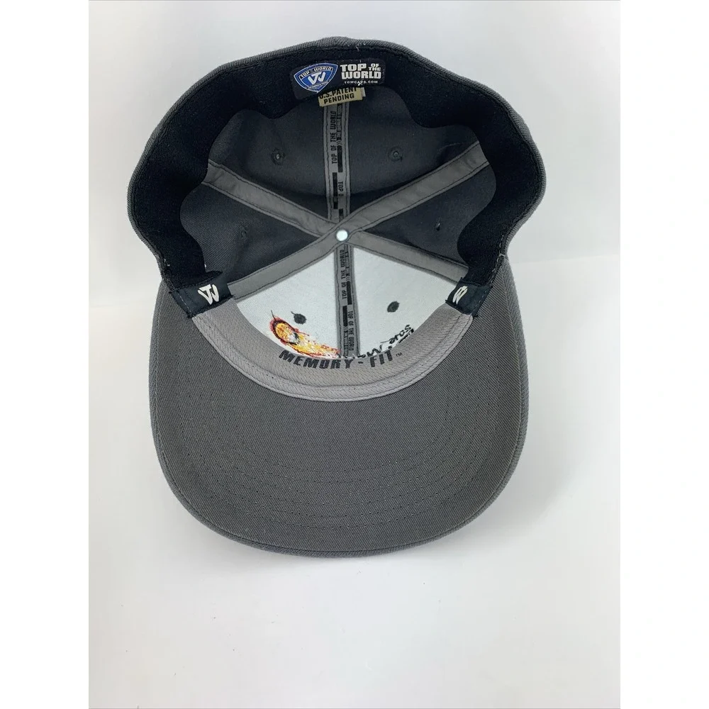 2015 WSHL Playoffs Hat STRETCH Thorn Cup OKC Blazers Gray OSFA Baseball Cap TOW